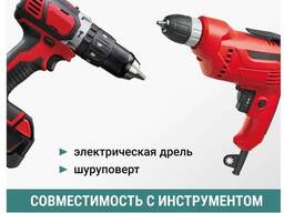 RAGE by VIRA Коронка алмазная по керамике VIRA 50 мм трехгранный хвостовик, арт. 559517. ..