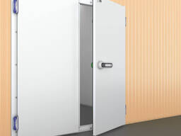 Распашные двустворчатые холодильные двери