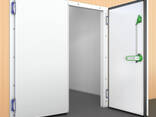 Распашные двустворчатые холодильные двери - фото 1
