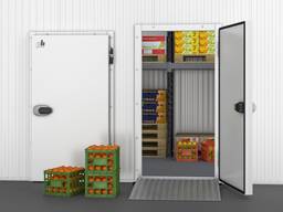 Распашные холодильные двери серии «Оптима»