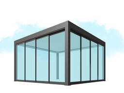 Раздвижное панорамное остекление