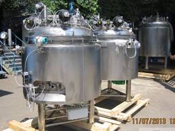 Реактор для инъекционных растворов. Реактор объемом 700 л. GMP