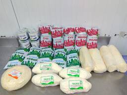 Реализация молока, кефира, сметаны, творога, сыра адыгейског