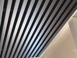 Реечный Потолок Графит Антрацит - фото 3
