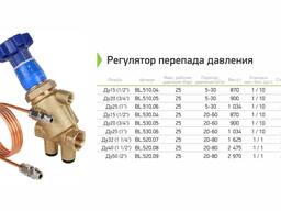 Регулятор перепада давления MVI. Балансировочная арматура