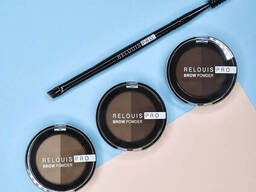 Relouis PRO. Тени для бровей Brow Powder