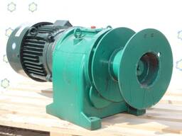 Редуктор скипового подъёмника бетоносмесителя