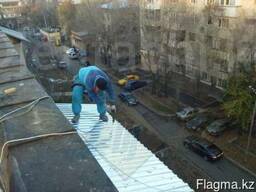 Ремонт балконной кровли, крыши