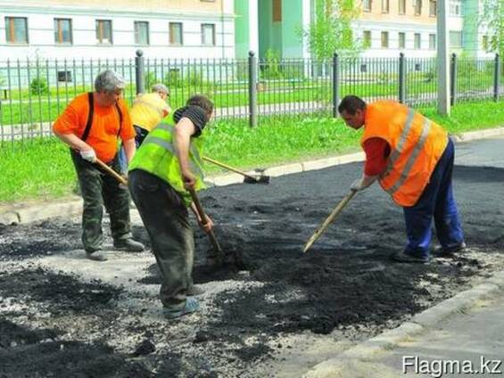 Ремонт дорог внутри мкрн