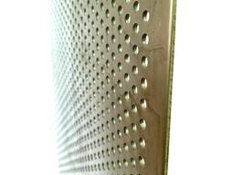 Решето (сита) для зернодробилки в толщине 2 мм. диаметр 2мм.