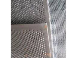 Решето (сита) для зернодробилки в толщине 3 мм.