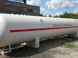 Резервуары наземного размещения для хранения СУГ-100м3 (с. ..