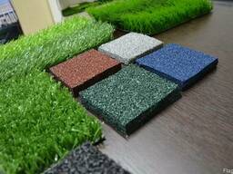 Резиновая плитка 12мм, 16мм, 30мм.