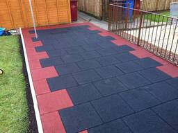 Резиновая плитка стандарт 50*50см 15 мм толщина