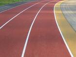 Резиновое бесшовное покрытие спортивное, для детских площадок (тартан) - фото 2