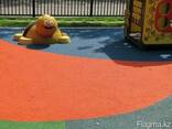 Бесшовное покрытие для детских площадок в астане - фото 1