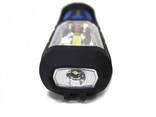 Rockforce Лампа светодиодная (4W COB LED+1W,2 магнита, крючок,180гр. ,250Lm,1.5V, 3хАА, ). .. - фото 3