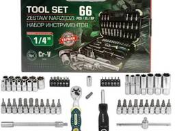 Rockforce Набор инструментов 66пр. 1/4" (6гр. ) 65587 RF Light-2661-5 RF Light-2661-5