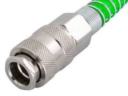 Rockforce Шланг витой полиуретановый 14мм. х 10мм х 20м с быстроразъемами 58012. ..