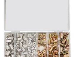 Rockforce Заклепки резьбовые алюминиевые и стальные М3-М10, набор 300пр. 62203 RF-36480...