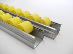 Роликовая дорожка / шина тип 726/33 мм для гравитационных полочных стеллажей