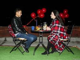 Романтическое свидание на крыше