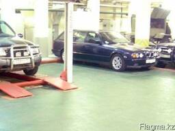 Рулонные резиновые покрытия для гаражей