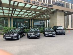 Жүргізушімен! Люкс, бизнес және премиум класстағы автокөлікті (автокөлікті) жалға алу (жалға алу).