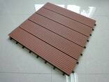 Садовая плитка 300*300 древесный полимер - photo 3