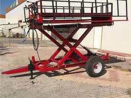 Садовый прицеп для сбора фруктов