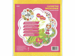 Салфетки вискозные универсальные 300 х 380 мм, 3 шт. ..