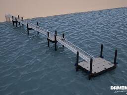 Самоподъёмные модульные пирсы