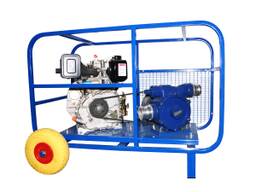 Самовсасывающая мотопомпа для перекачки химических жидкостей