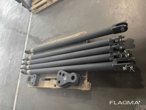 Сцепка жесткая универсальная со сменными петлями 30 тонн, Заводская