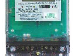 Счетчик эл. эн. Орман TX P PLC IP П RS СО-Э711(10-60А 220В) 2тарифа CU (12 шт)