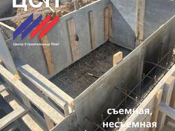 Съемная, несъемная опалубка с ЦСП 3600*1200*12 мм