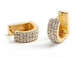 Серьги DECO "Элегант" {colour: Gold}