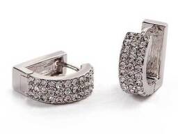 Серьги DECO "Элегант" {colour: Silver}