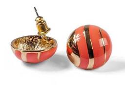 Серьги DECO «Оранжевое настроение»