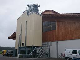 Шахтные зерносушилки поточного типа LAW - модель SBC N