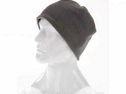 Шапка из флиса для взрослых, размер 56-57, серая