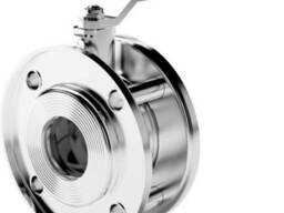 Шаровый кран LD Стриж стальной оцинкованный, шар нерж.