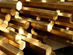 Шестигранник медный 5—50 мм, марок М1; М3; М2