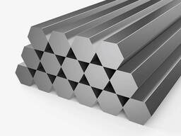 Шестигранник нержавеющий Разм. : 3-260 мм, Марка : 12Х18Н10Т; 20Х13; 08Х18Н10… в Шымкенте