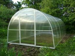 Шестиметровая теплица "Удачная Стандарт" СПК 6 мм