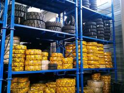 Шины, камеры, флипперы, диски для спецтехники