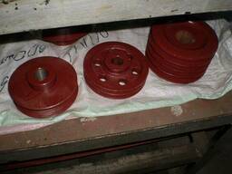 Шкивы ф120-150, 2-3-4-х ручейные профиль А, Б(В), С(Д)