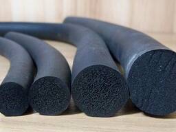 Шнур пористый резиновый (Гернитовый шнур) ПРП-40 ПРП-60, ПРП- 120 для герметизации