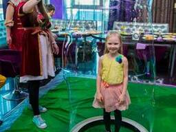 Шоу мыльных пузырей