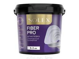 Шпаклевка готовая армированная полимерная Solex Fiber Pro 1.5 кг